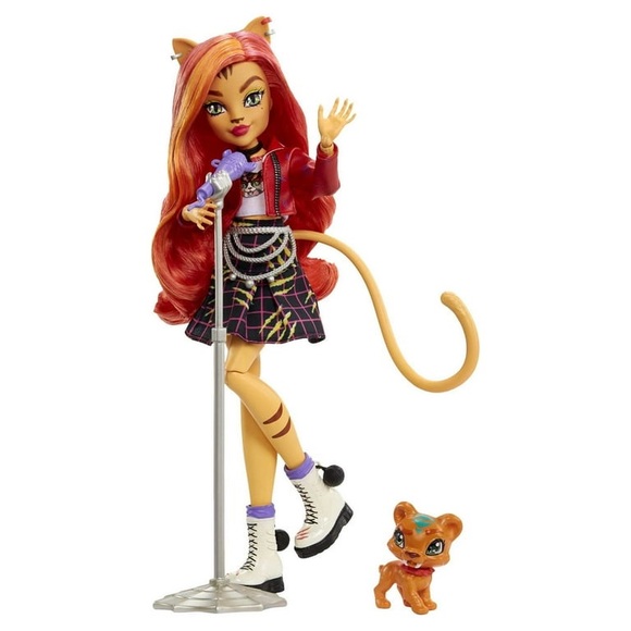 Monster High®: Toralei Stripe™ Fashion Doll with Pet and Accessories-New - Picture 9 of 9